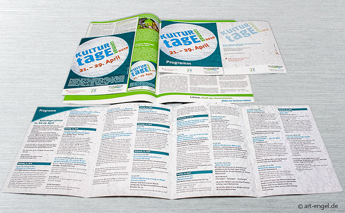 Info-Broschüre für Modellschule Lohmar von Frank Engel