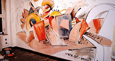 Kunstaktion Siegburg 2008 Motiv von Frank Engel