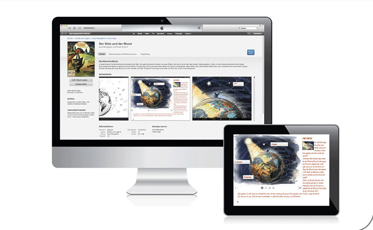 Der Dieb und der Mond von Anja Weingarten und Frank Engel 