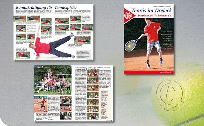 Zeitschrift für TC-Lohmar e.V. Innenseiten von Frank Engel