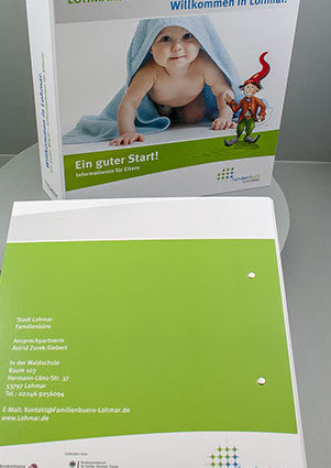 Info-Broschüre für Modellschule Lohmar von Frank Engel