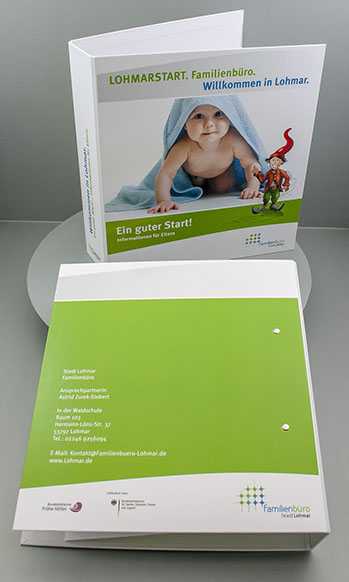 Info-Broschüre für Modellschule Lohmar von Frank Engel