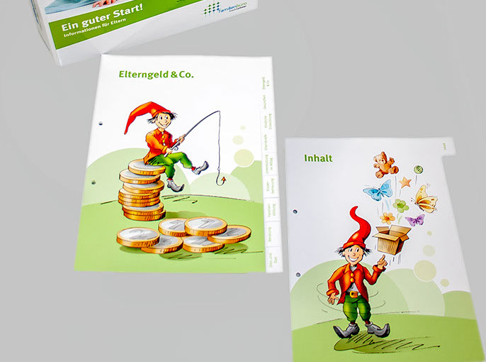 Info-Broschüre für Modellschule Lohmar von Frank Engel