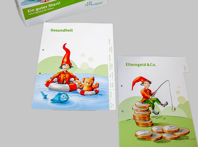 Info-Broschüre für Modellschule Lohmar von Frank Engel