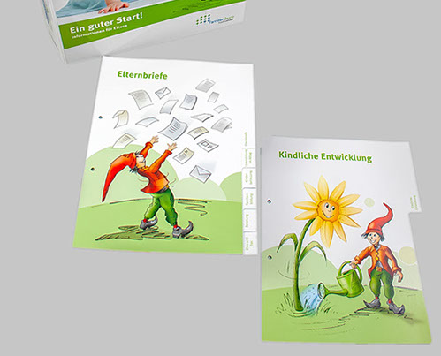 Info-Broschüre für Modellschule Lohmar von Frank Engel