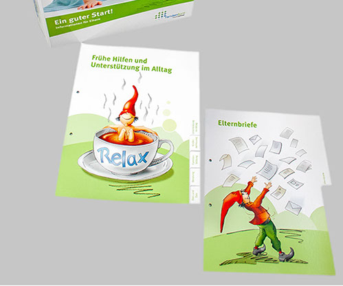 Info-Broschüre für Modellschule Lohmar von Frank Engel