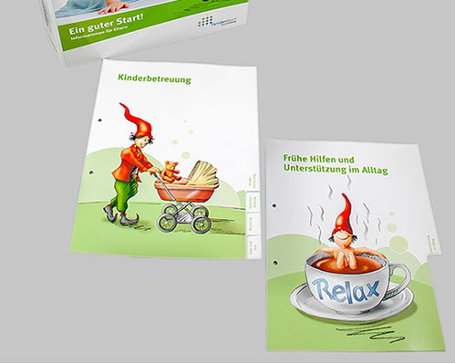 Info-Broschüre für Modellschule Lohmar von Frank Engel