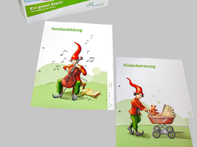 Info-Broschüre für Modellschule Lohmar von Frank Engel