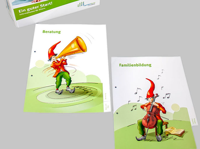 Info-Broschüre für Modellschule Lohmar von Frank Engel