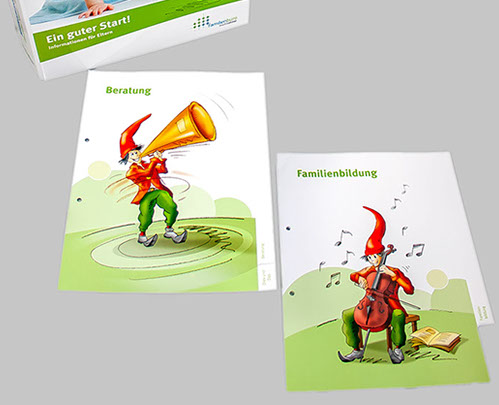 Info-Broschüre für Modellschule Lohmar von Frank Engel