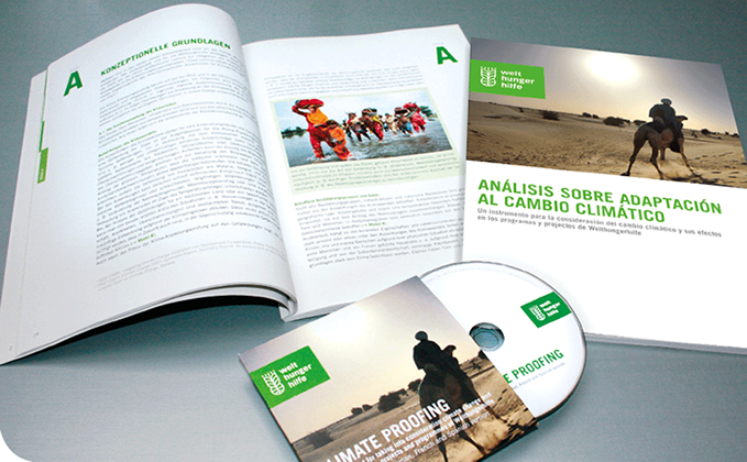 Exemplarische Broschüren, CD-Cover und -Label; Flyer DIN lang, Illustration und Anzeigenvorlagen