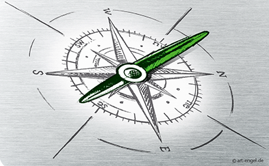 Deutsche Welthungerhilfe e.V. von Frank Engel illustrationt Titel „Compass 2025”