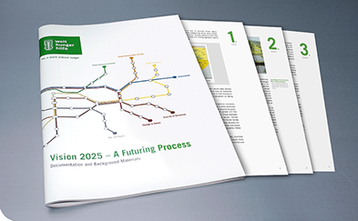 Deutsche Welthungerhilfe e.V. von Frank Engel Broschüre „Vision 2025”